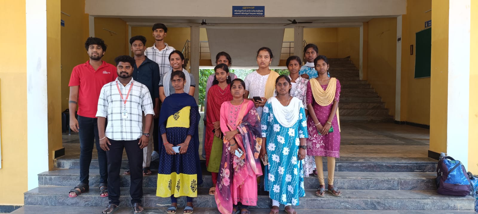 Students in Library
